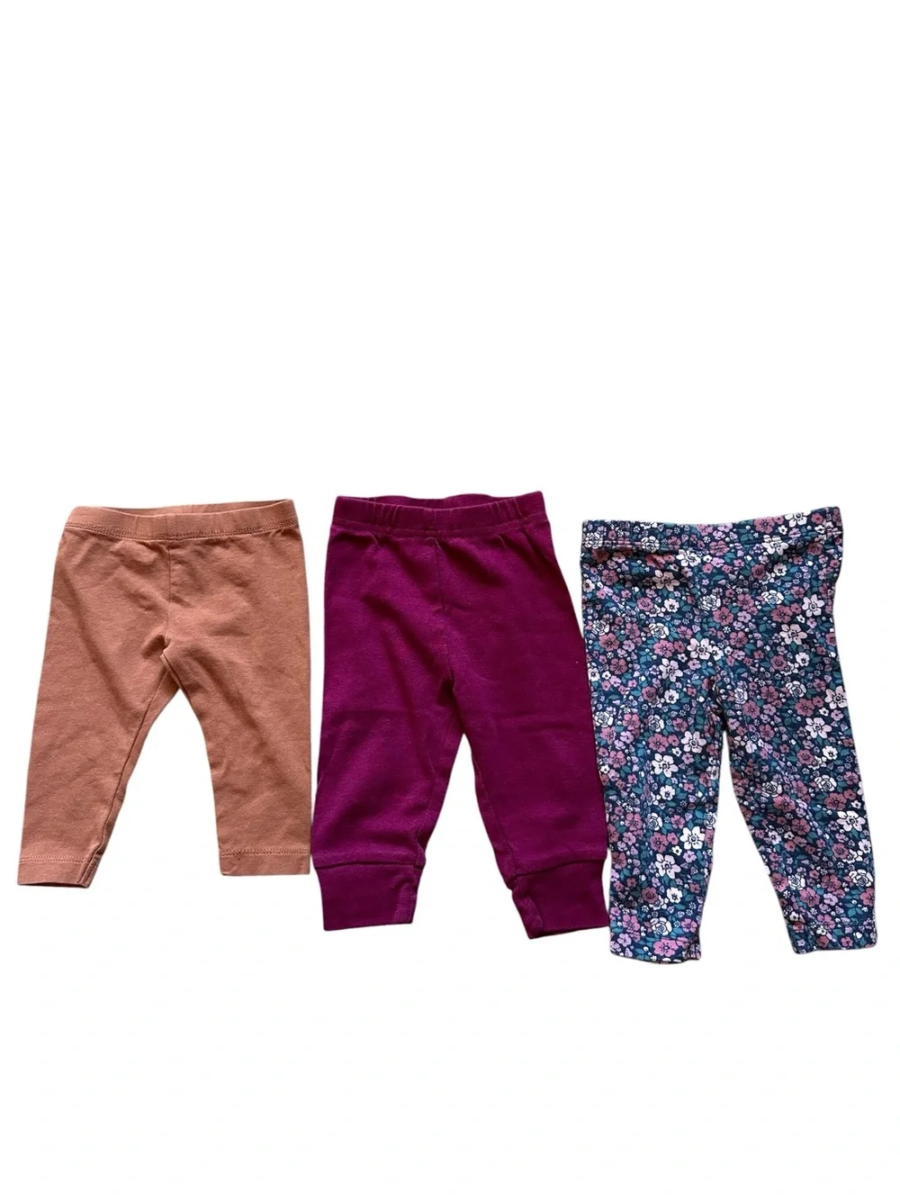 Lot of 23 Baby girl infant long pants in various brands size 3-6 months - Picture 3 of 10